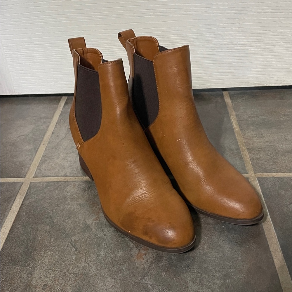 LOFT Brown Ankle Boots